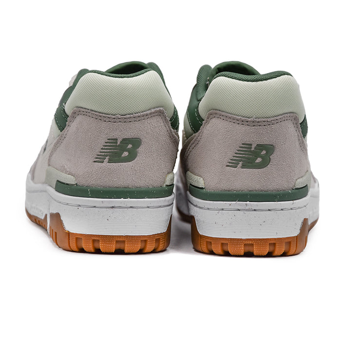 New Balance Sneakers 550HK Bianco Verde Design Linea Pulita Donna