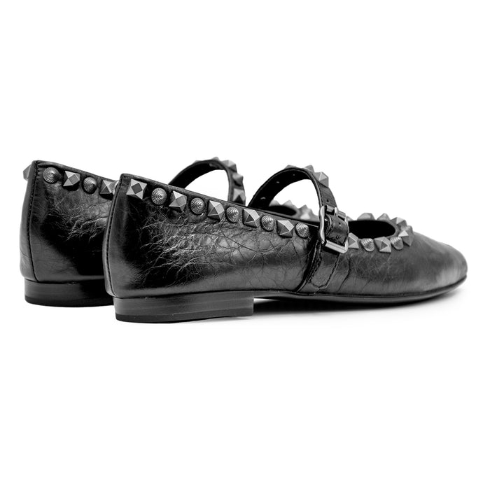 Ash Ballerine Beatnik Nero Mary Jane Perfette Per L'Autunno Donna