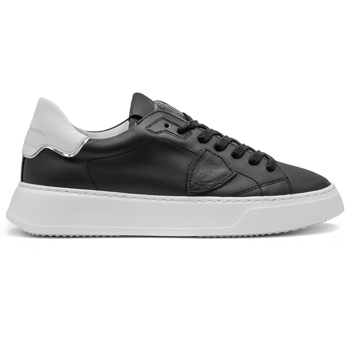 Philippe Model Uomo Nero Sneakers Suola Bold Gomma Ultra Leggera