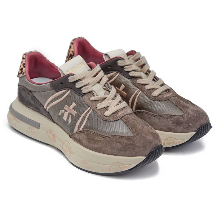 Premiata Sneakers Cassie 7003 Taupe Mood Contemporaneo Donna