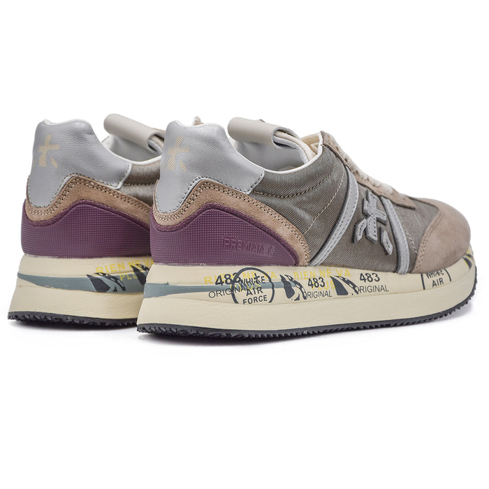 Premiata Sneakers Donna Conny 6979 Taupe Realizzate Artigianalmente