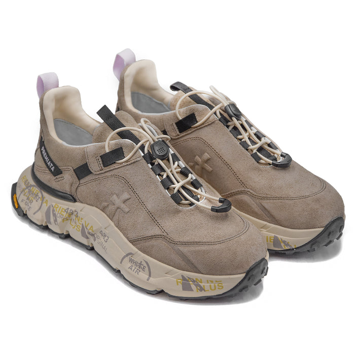 Premiata Cross 373 Tortora Sneakers Mondo Outdoor In Città Donna