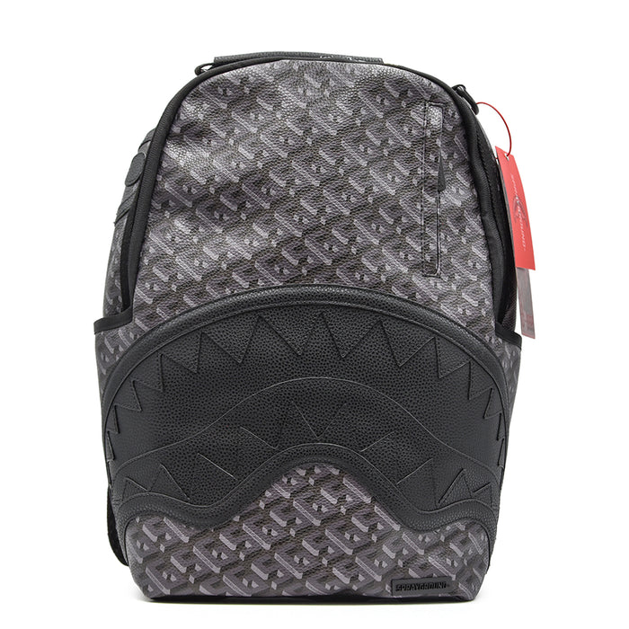 Zaino Grigio Sprayground 3DGS BLACKOUT Denti Squalo Total Black