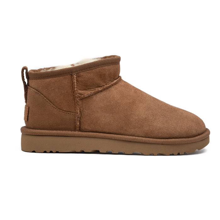 Ugg Ultra Mini Chestnut Low Profile Tongue Women's Boots