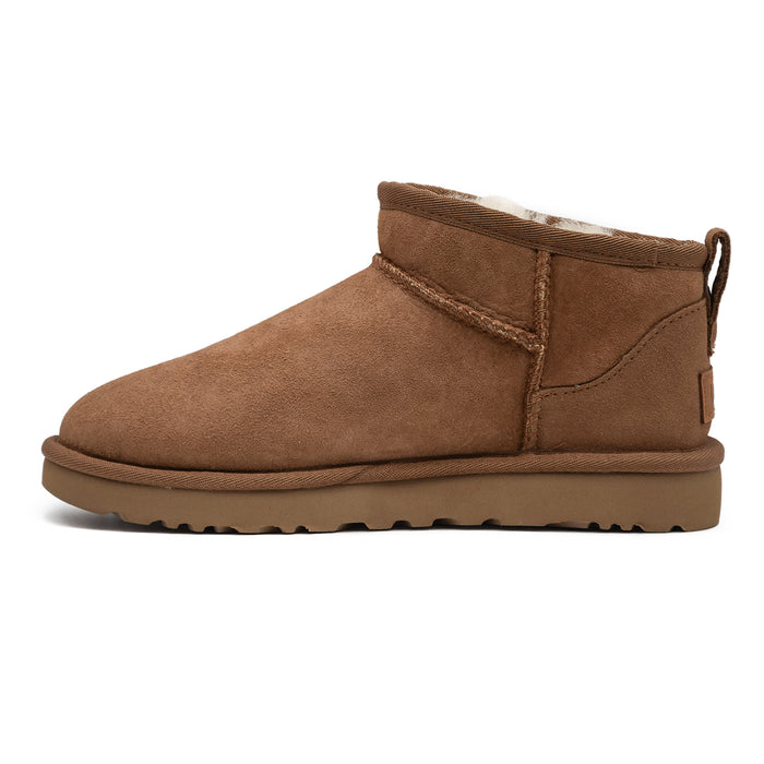 Ugg Ultra Mini Chestnut Low Profile Tongue Women's Boots