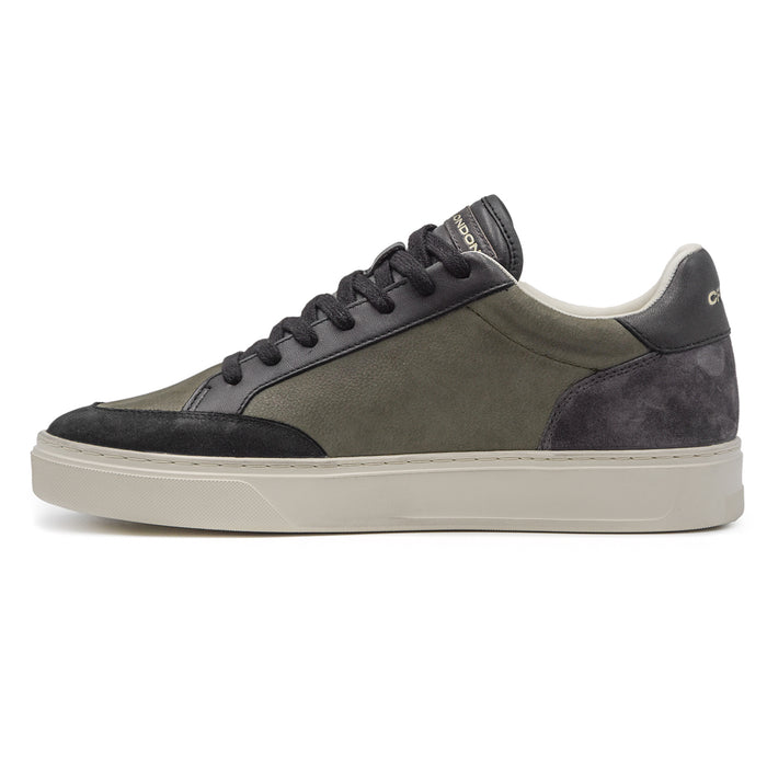 Crime Eclipse Sneakers Uomo Militare Con Suola Dal Profilo Basso