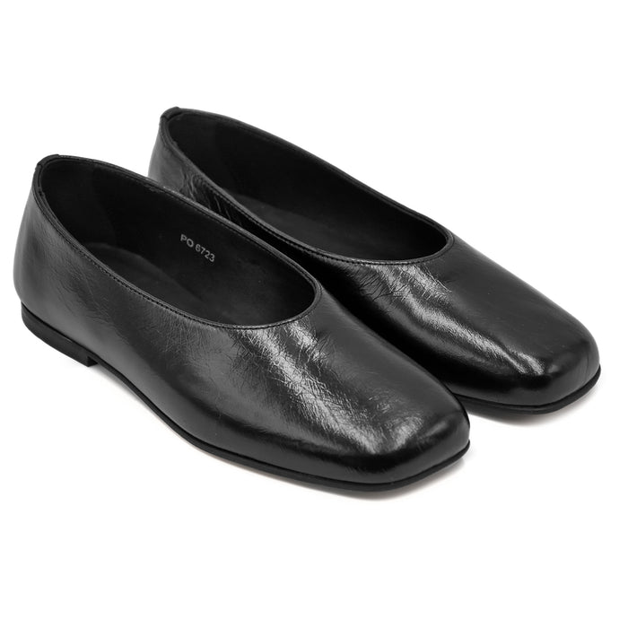 Ballerine Nero Alohas Donna Edie Comode Dallo Stile Minimalista