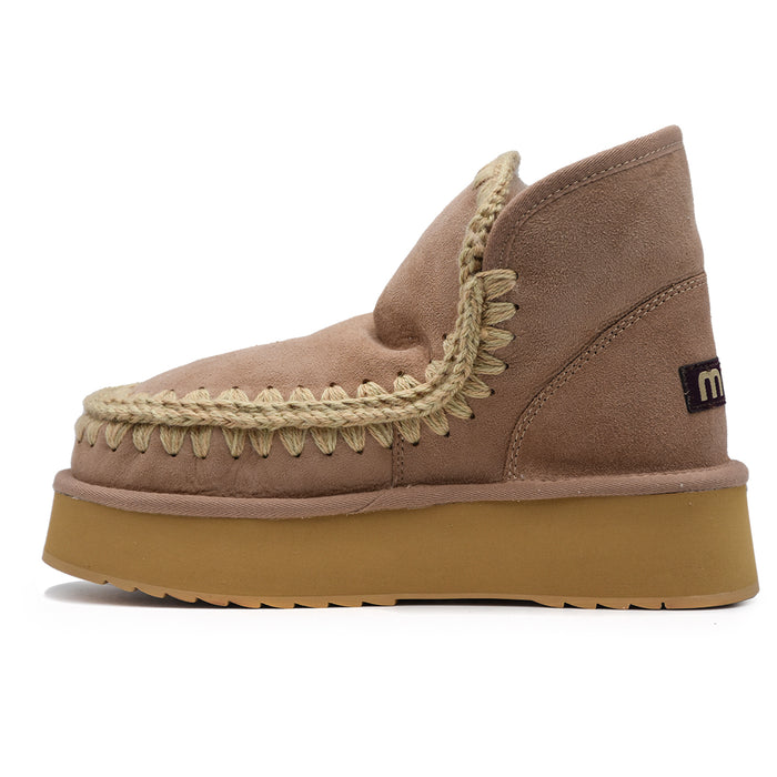 Mou Mini Eskimo Platform Camel Stivaletti Double-Face Donna