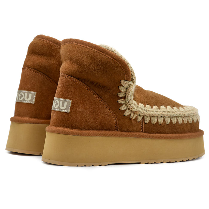 Stivaletti Donna Mou Mini Eskimo Platform Cognac Novità Invernale