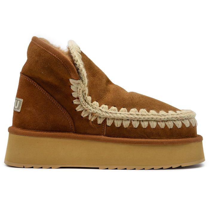 Stivaletti Donna Mou Mini Eskimo Platform Cognac Novità Invernale