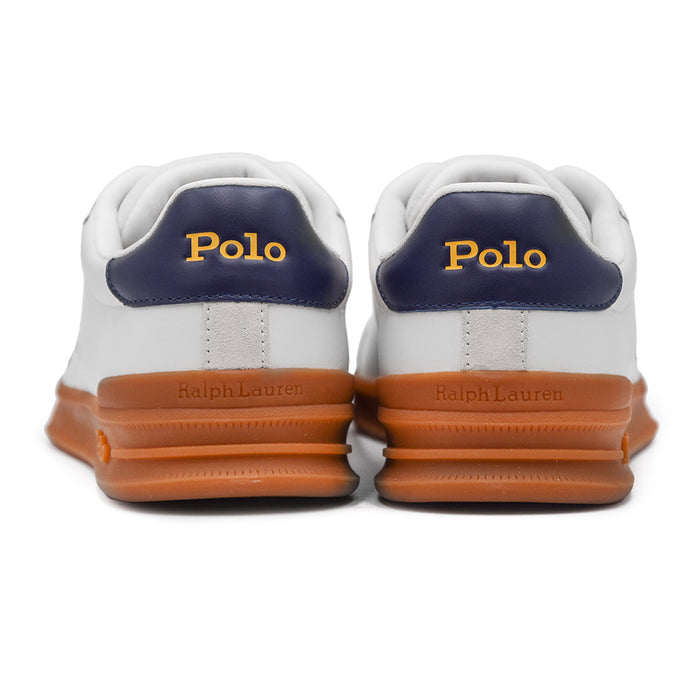 Polo Ralph Lauren Sneakers Intersuola Doppia Mescola Bianco Uomo