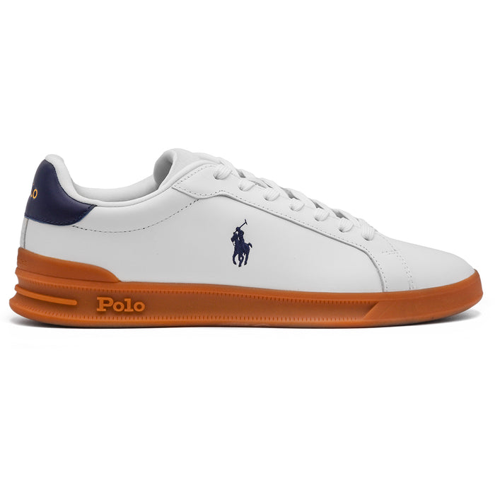 Polo Ralph Lauren Sneakers Intersuola Doppia Mescola Bianco Uomo