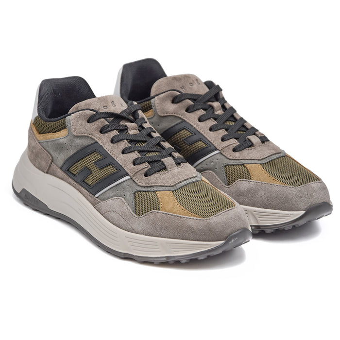 Hogan Uomo Taupe Hyperlight Sneakers Dalle Forme Fluide Scattanti