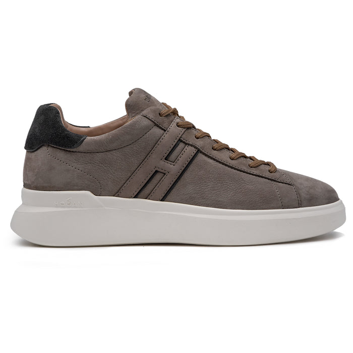 Sneakers Hogan H580 Argilla Linee Morbide Ed Essenziali Uomo