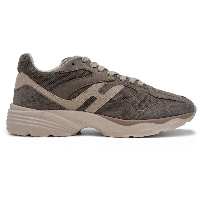 Hogan Sneakers Grigio H665 Dalla Costruzione Strobel Uomo