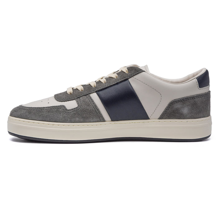 Sneakers Uomo Hogan H-TV Dallo Stile Minimal Yogurt Grigio