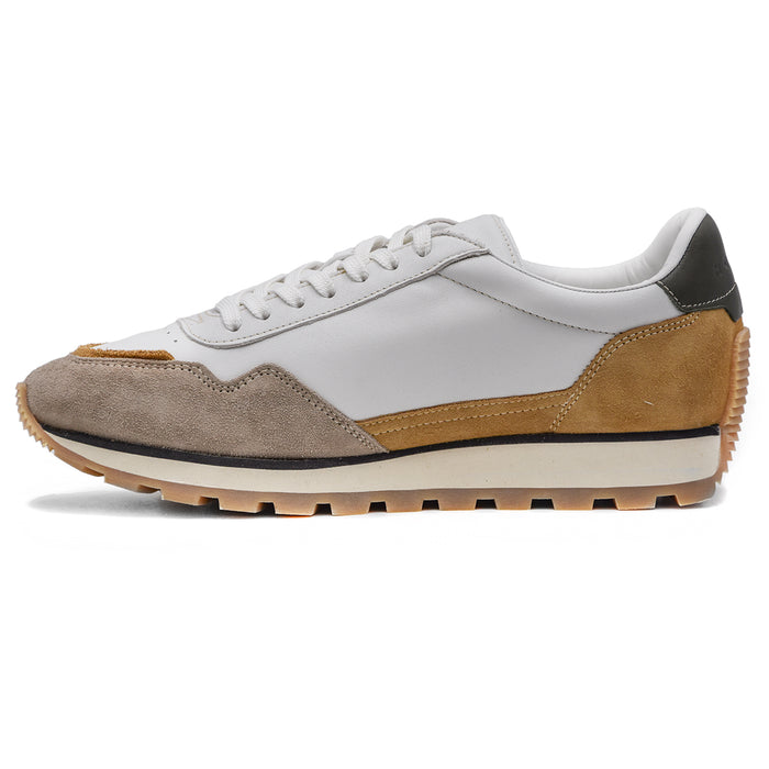 Hogan 86er Sneakers Bianco Taupe Uomo Per Outfit Easy E Rilassato