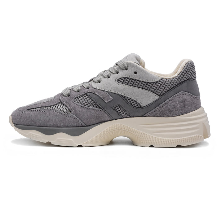 Sneakers Hogan Donna Grigio H665 ’H Che Gira Intorno Al Tallone