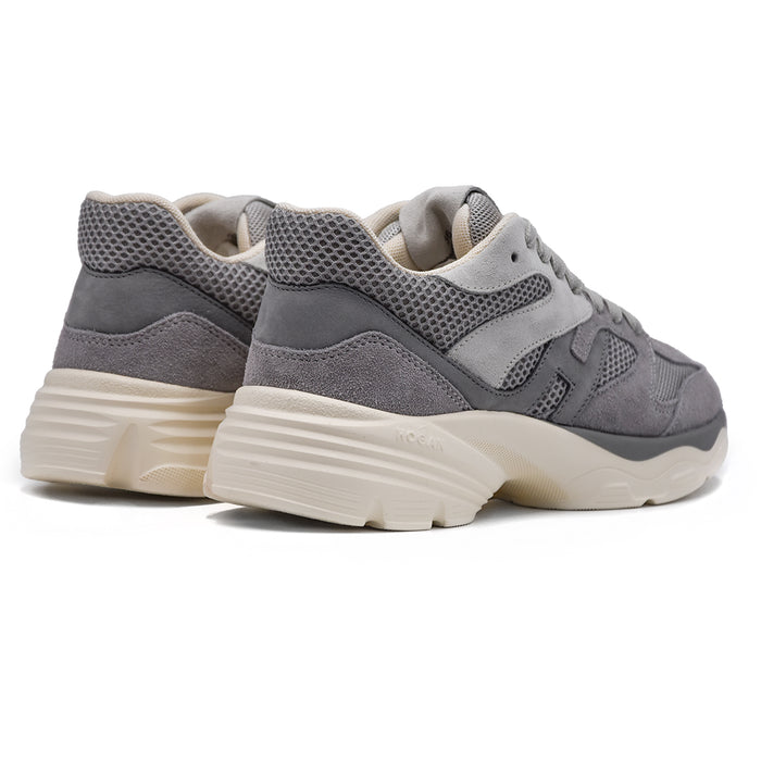 Sneakers Hogan Donna Grigio H665 ’H Che Gira Intorno Al Tallone