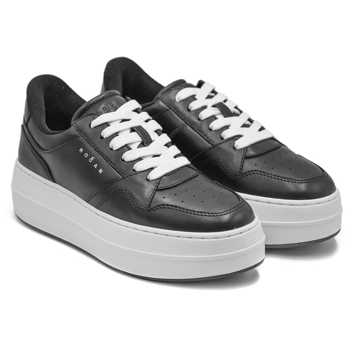 Sneakers Hogan Nero Skyscraper Donna Versione Moderna Scarpa Tennis