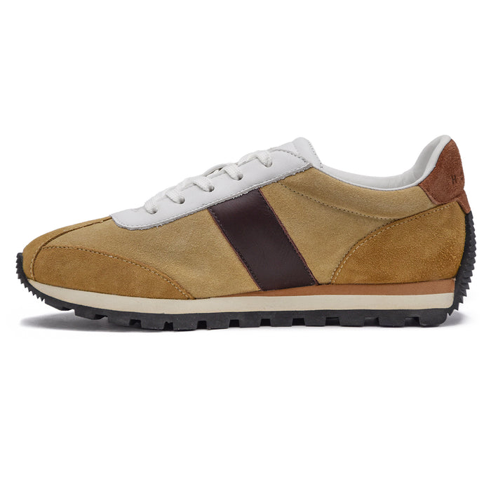 Hogan 86er Beige Sneakers With Lettering Printed On The Side Women