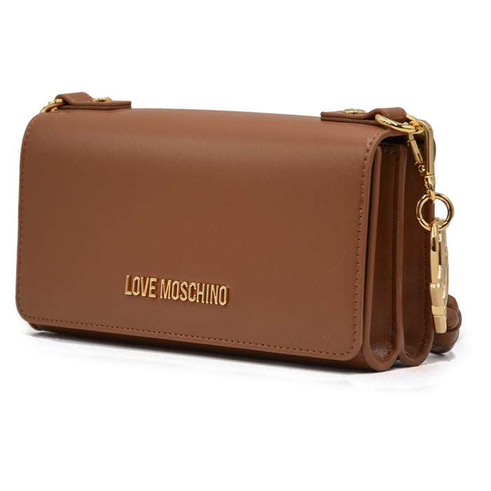 Borsa Love Moschino Tasche A Parete E Scomparti Interni Cammello