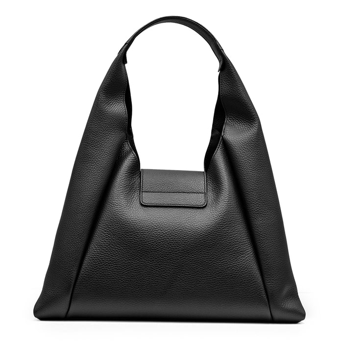 Hogan Borsa Hobo Pelle Nero Binomio Di Funzionalità Ed Eleganza