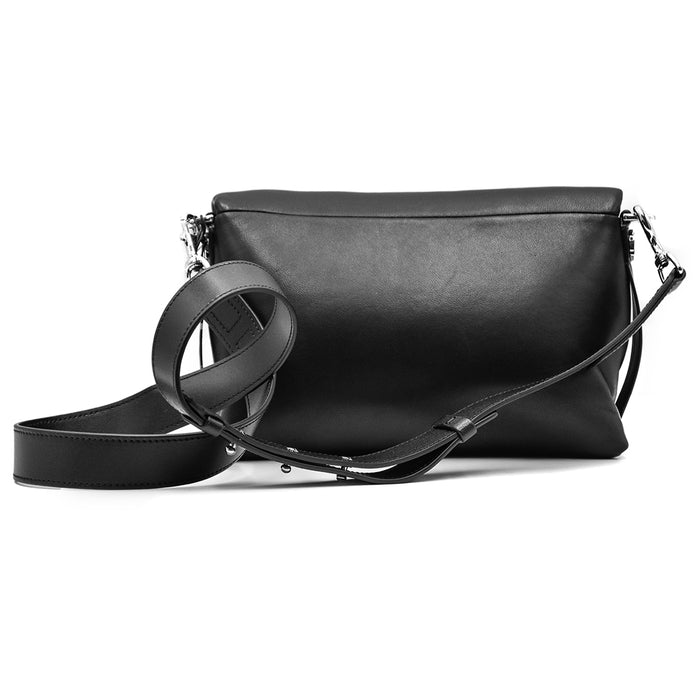 Hogan Borsa Nero Bum Bum Realizzata Nappa Particolarmente Morbida