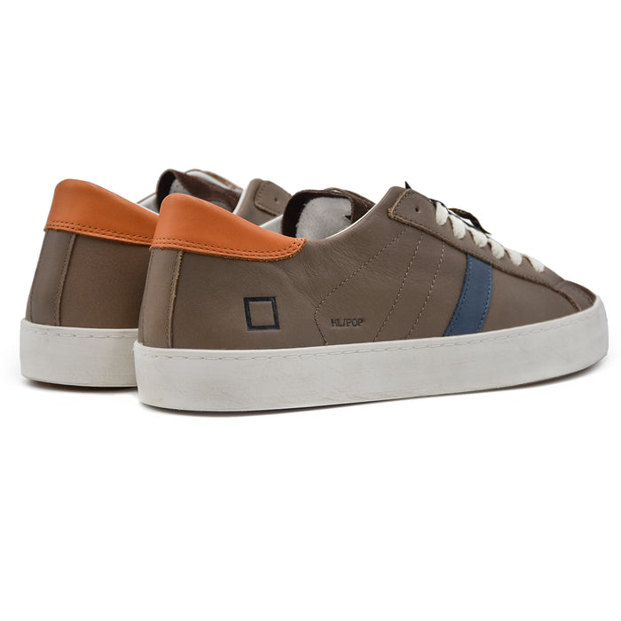 D.A.T.E. Hill Low Workshop Sneakers Uomo Marrone Soletta Rialzata