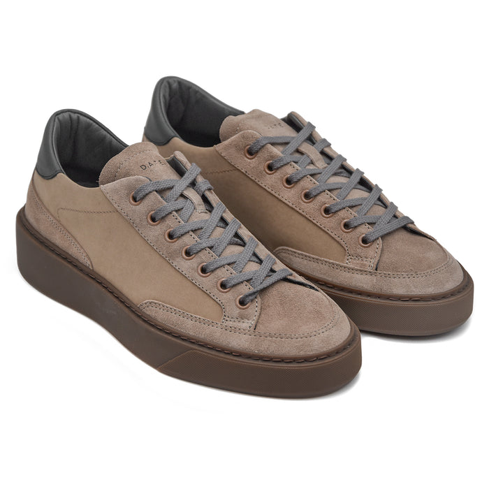 Sneakers D.A.T.E. Levante Con Una Suola Tortora Stilosa Uomo