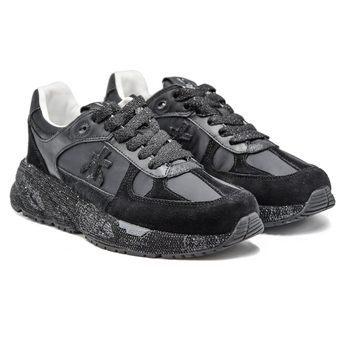 Sneakers Premiata Mase 7094 Nero Confortevoli E Stilose Donna