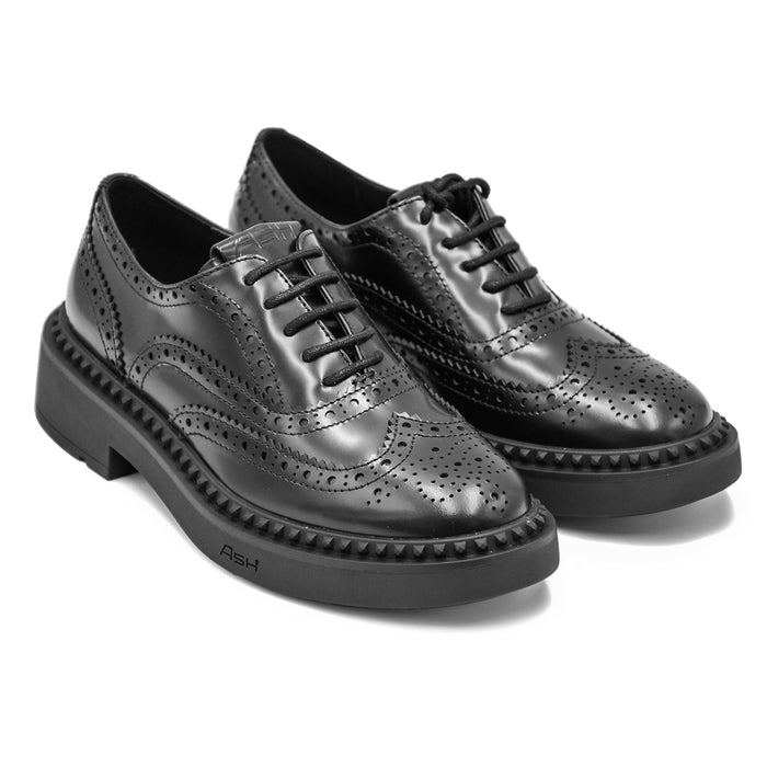 Ash Stringate Mercer Nero Dall'Elegante Motivo Brogue Donna