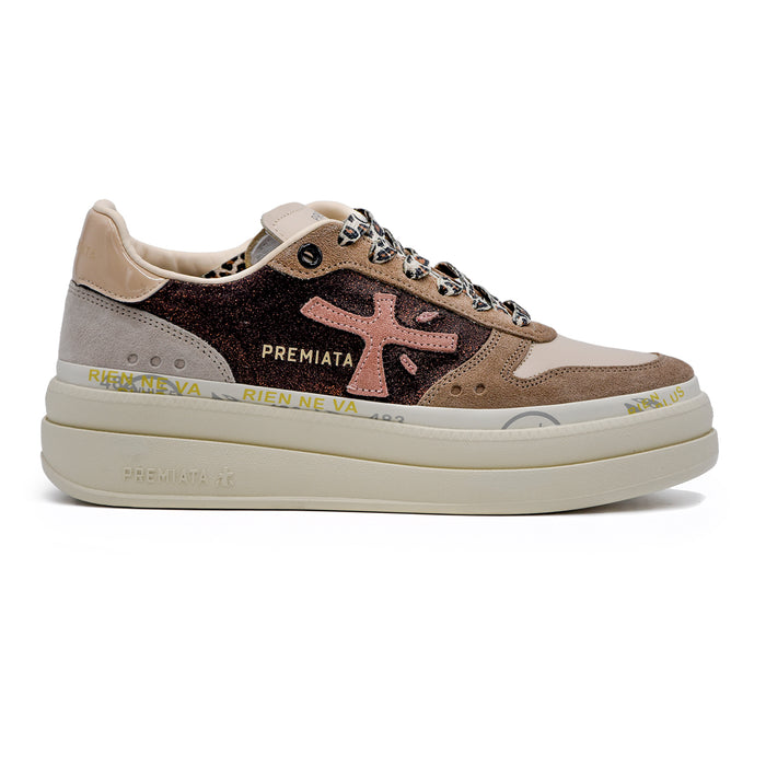 Premiata Sneakers Micol 7012 Taupe Il Nuovo Must Have Donna