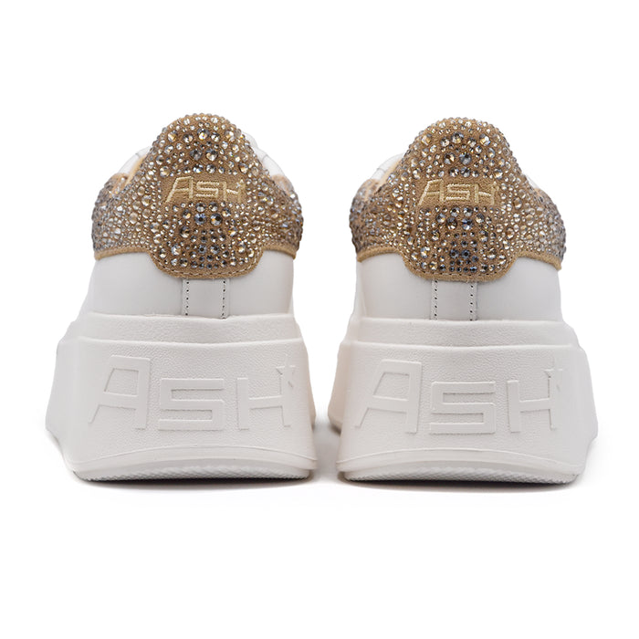 Sneakers Donna Ash Moby Design Marcatamente Chunky Bianco Beige