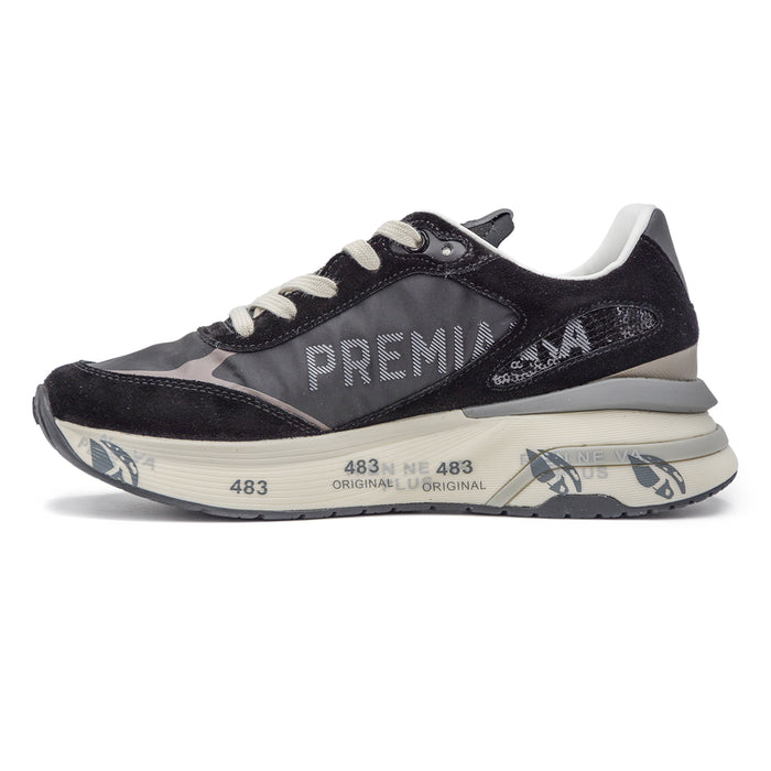 Premiata Sneakers Moe Run 6443 Nero Ideate Per Stupire Donna