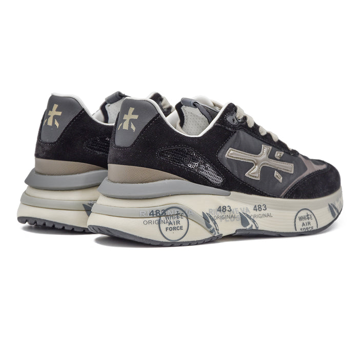 Premiata Sneakers Moe Run 6443 Nero Ideate Per Stupire Donna