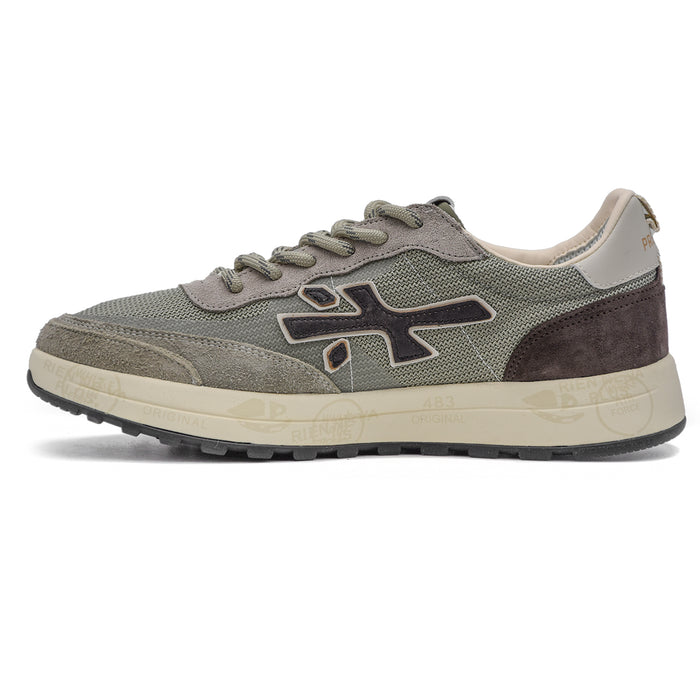 Sneakers Premiata Nous 6855 Grigio Uomo Nuova Cassetta-Running