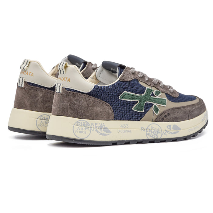 Sneakers Premiata Nous 6858 Antracite Mix Unico Stile Comfort Uomo