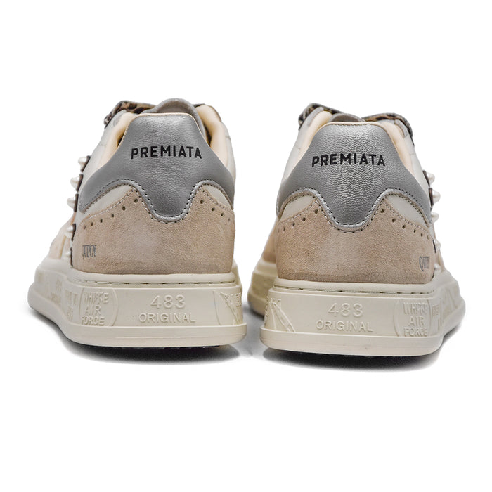 Premiata Donna Sneakers Quinn 6960 Bianco Stile E Raffinatezza