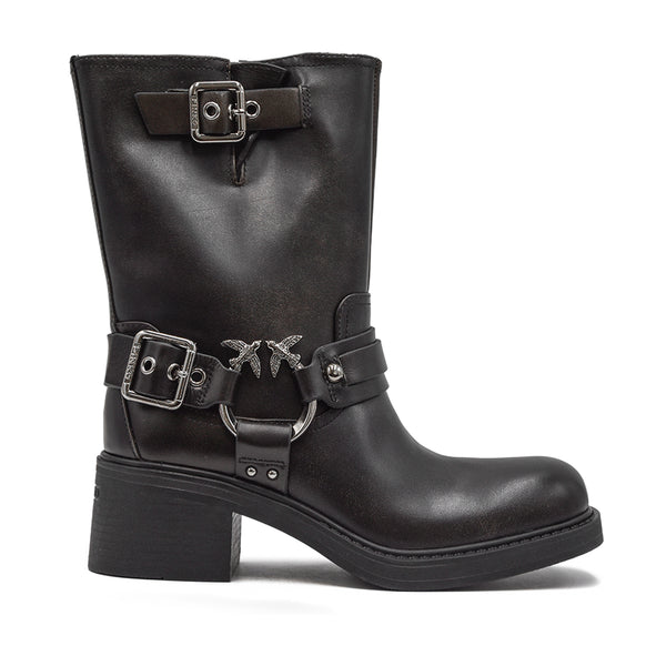 Vintage 2000s Japanese Black Leather 2-way Zipper Boots Made in Japan Size  42 fit 26.5-27cm Condition Gently Used Overall: 9/10 Color: Black Material:  Cowhide Upper Genuine Leather Lining Ykk Zipper Commando Sole