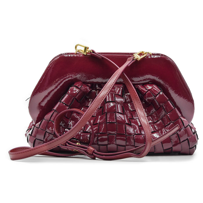 Themoirè Purple Tia Borsa Indossabile Come Pochette O Tracolla