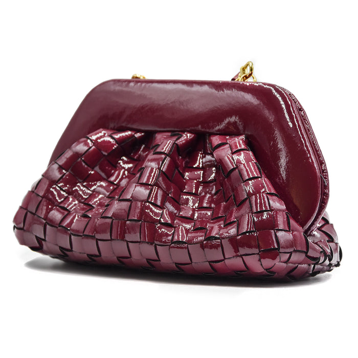 Themoirè Purple Tia Borsa Indossabile Come Pochette O Tracolla