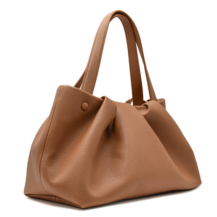 Borsa Themoiré Athena Bottalato Macadamia Tracolla Removibile