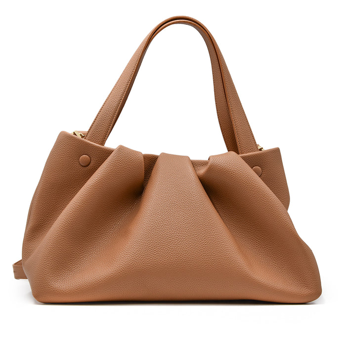 Borsa Themoiré Athena Bottalato Macadamia Tracolla Removibile