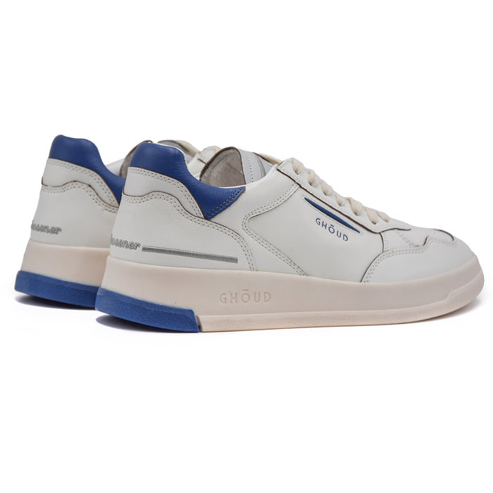 Ghoud Uomo Sneakers Bianco Blu Design Ispirata Campo Terra Rossa