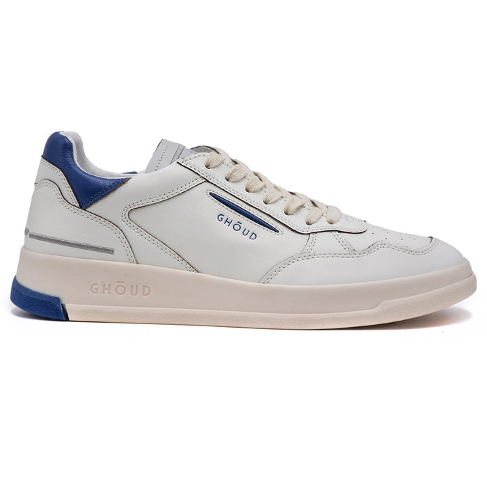 Ghoud Uomo Sneakers Bianco Blu Design Ispirata Campo Terra Rossa