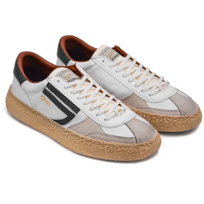 Puraai Men's Sneakers White Mistletoe Made with Eco-Friendly Processes