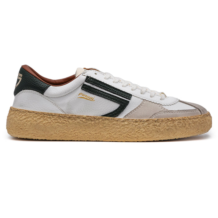 Puraai Men's Sneakers White Mistletoe Made with Eco-Friendly Processes