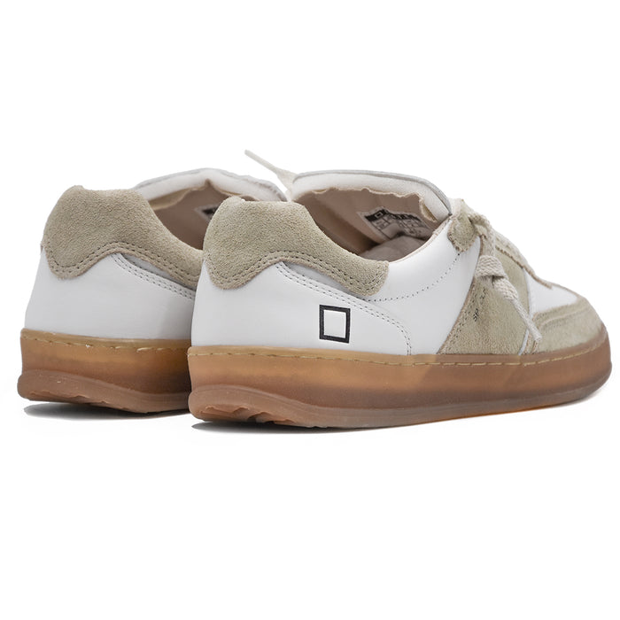 Sneakers D.A.T.E. Sporty Bianco Beige La Nuova Low Top Donna