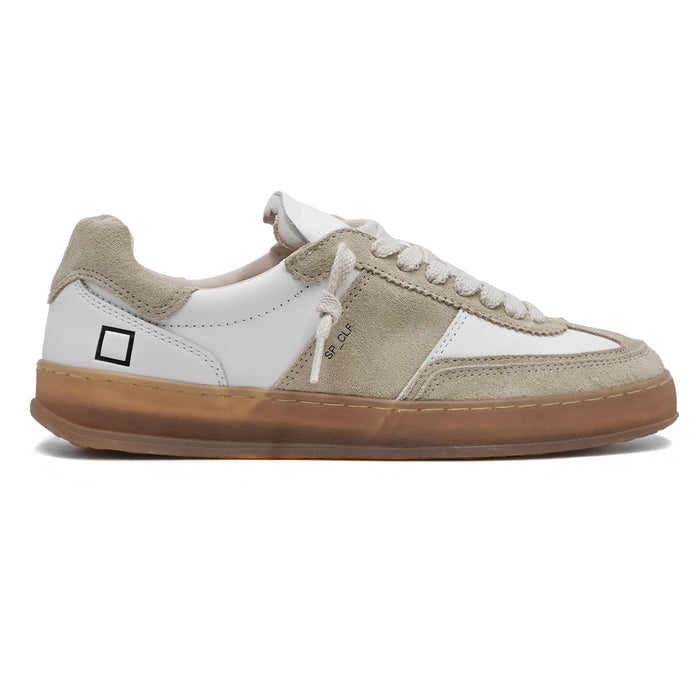 Sneakers D.A.T.E. Sporty Bianco Beige La Nuova Low Top Donna